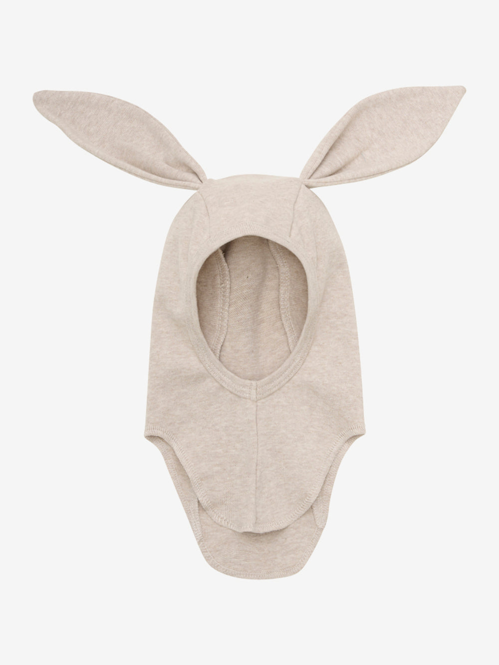 HUTTELiHUT Balaclava Ears Cotton Rib - Camel Melange