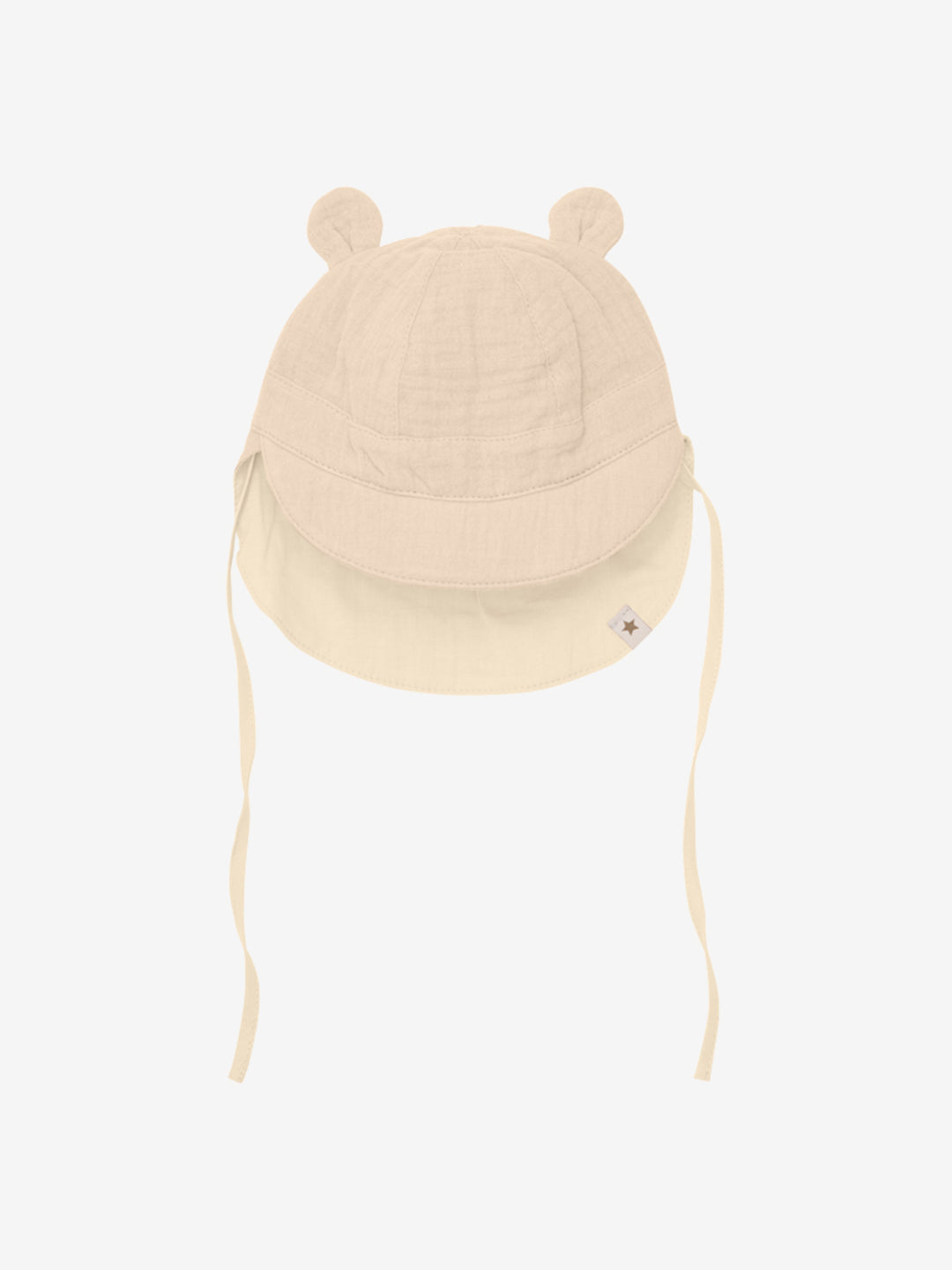 HUTTELiHUT Summer Hat Ears Muslin - Irish Cream