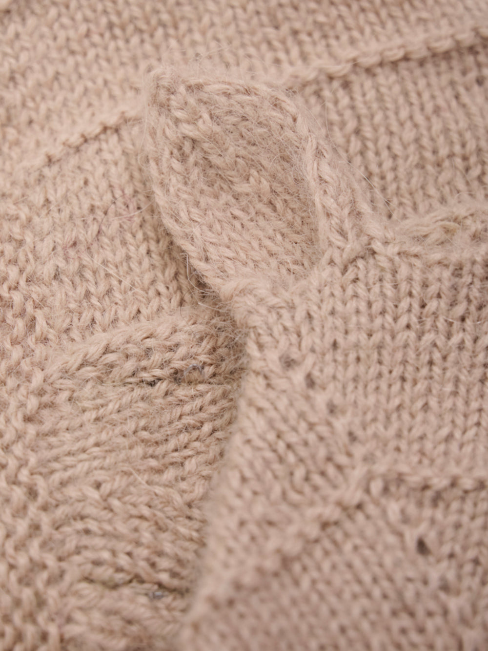 HUTTEliHUT | Bonnet Ears Alpaca Wool Knit - Mahogany Rose