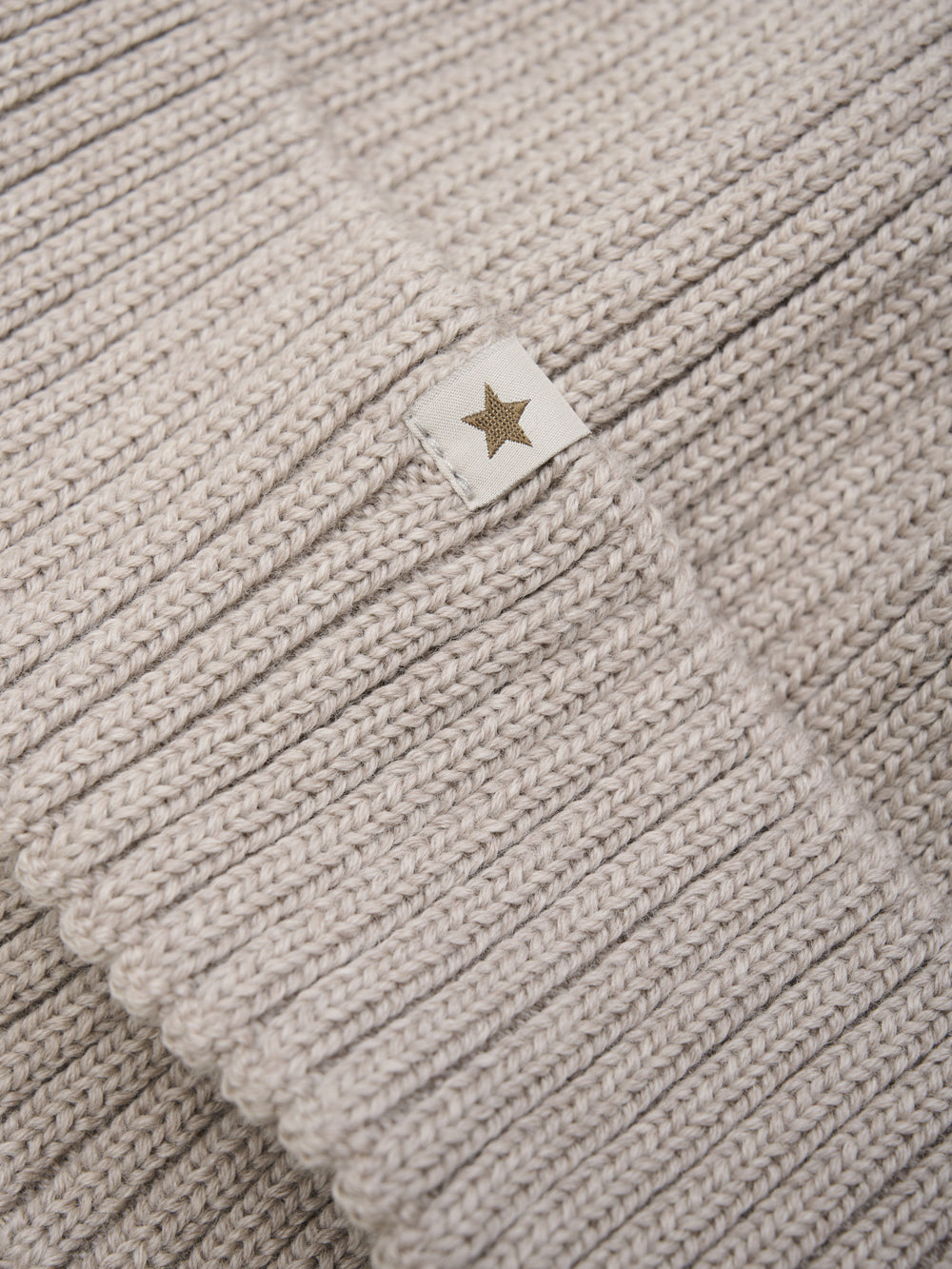 HUTTEliHUT | Beanie Wool Knit - Camel Melange
