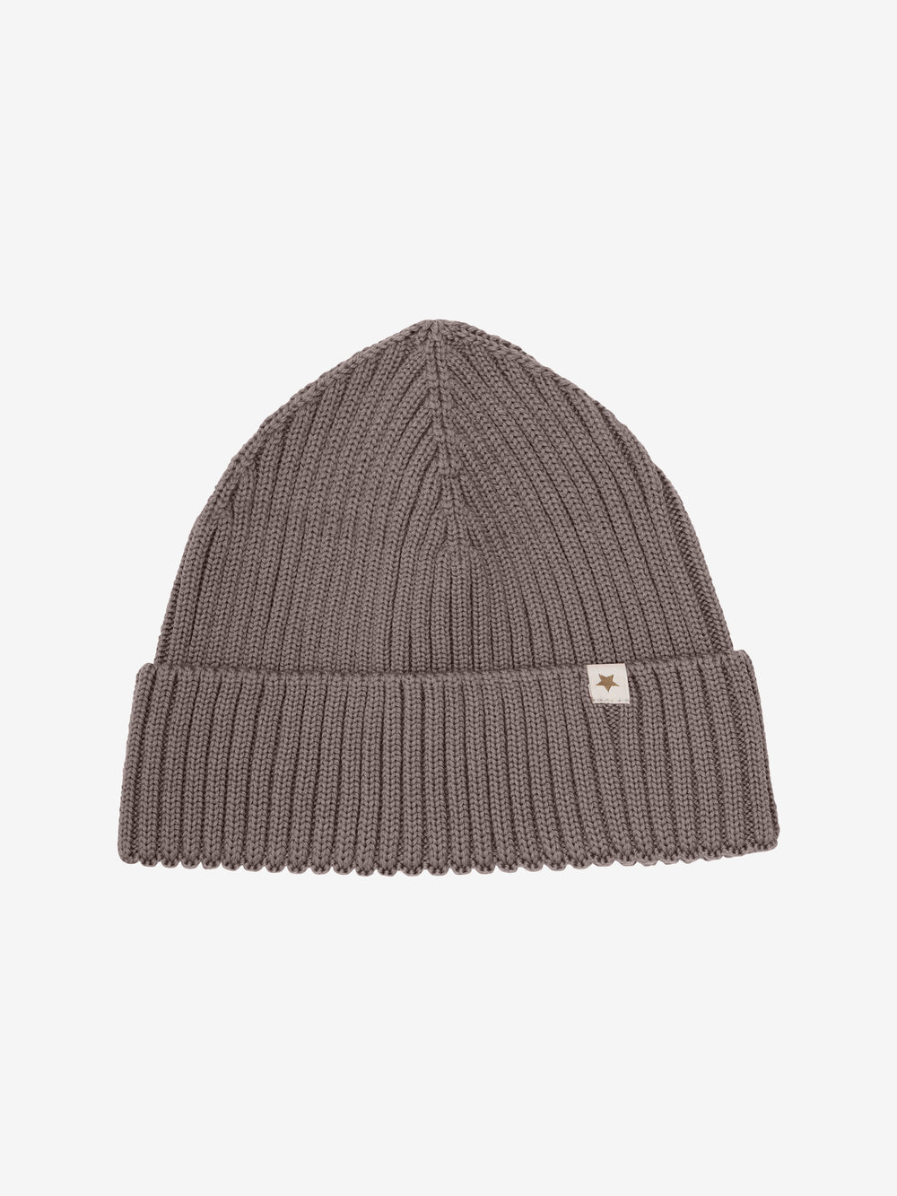HUTTEliHUT - Beanie Wool Knit - Brown Melange
