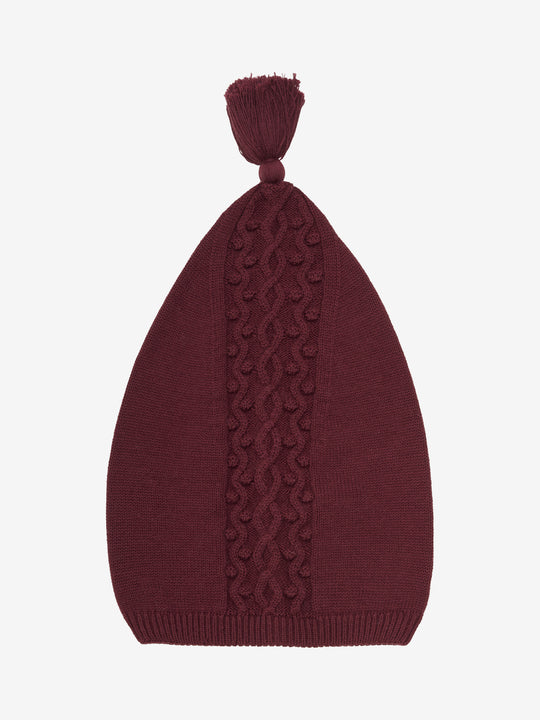 HUTTEliHUT | Pixie Hat Wool Knit - Sable