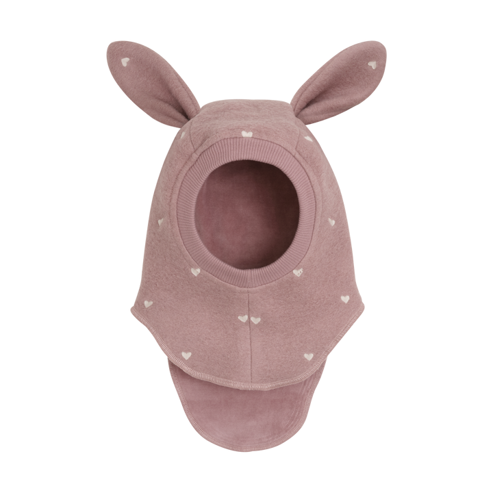 HUTTEliHUT | Balaclava Ears Emb. Wool - Deauville Mauve