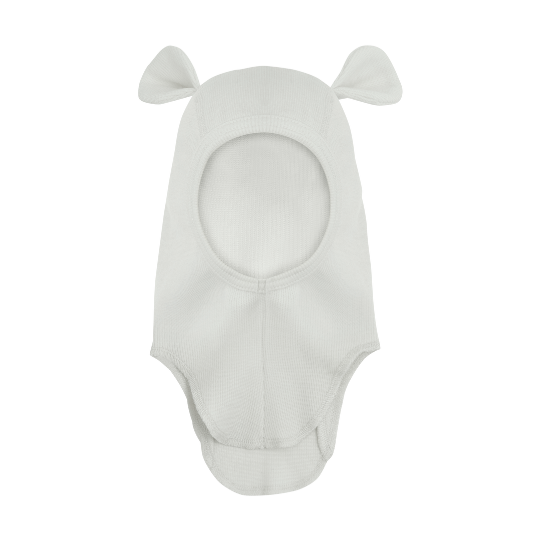 HUTTEliHUT | Balaclava Ears Wool Rib - Tofu
