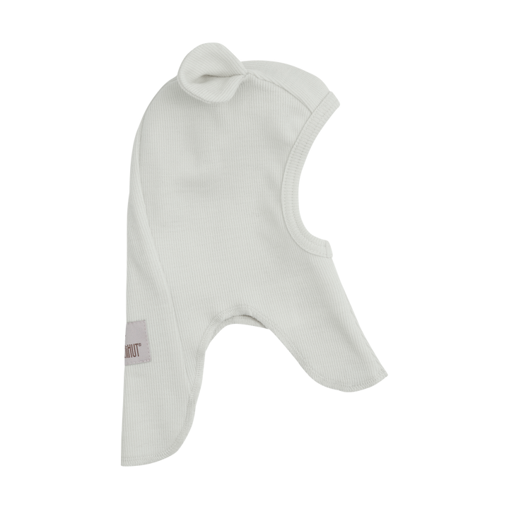 HUTTEliHUT | Balaclava Ears Wool Rib - Tofu