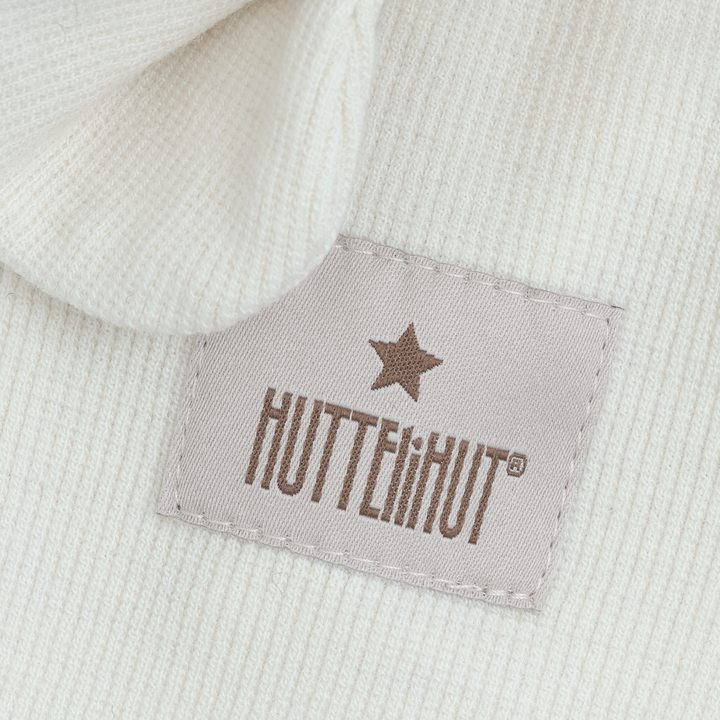 HUTTEliHUT | Balaclava Ears Wool Rib - Tofu