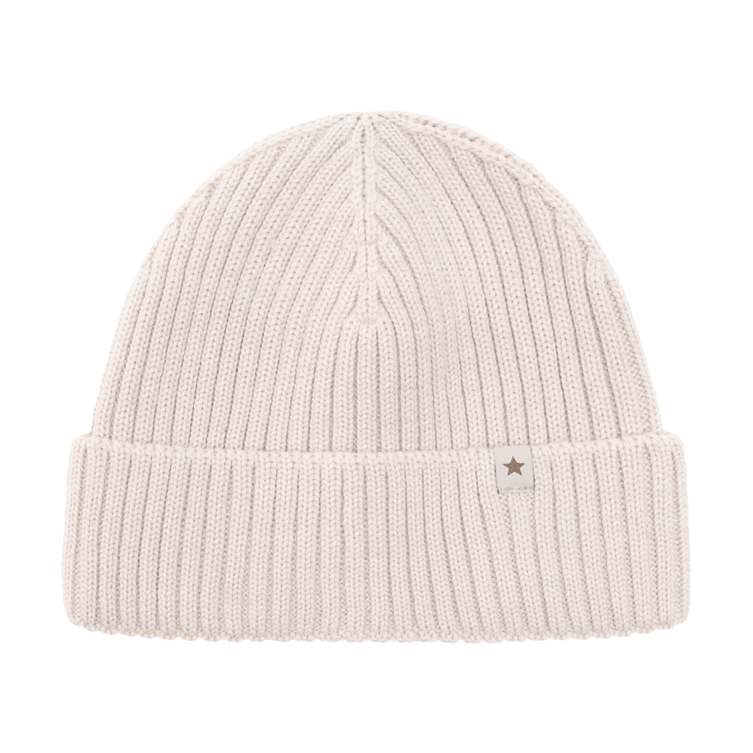 HUTTEliHUT | Beanie Wool Knit - Sand Melange