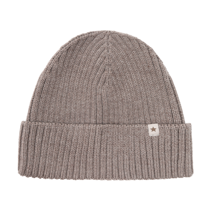 HUTTEliHUT | Beanie Wool Knit - Cinder Melange