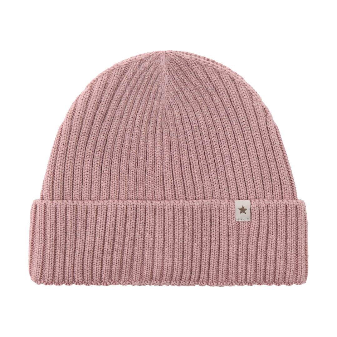 HUTTEliHUT | Beanie Wool Knit - Woodrose
