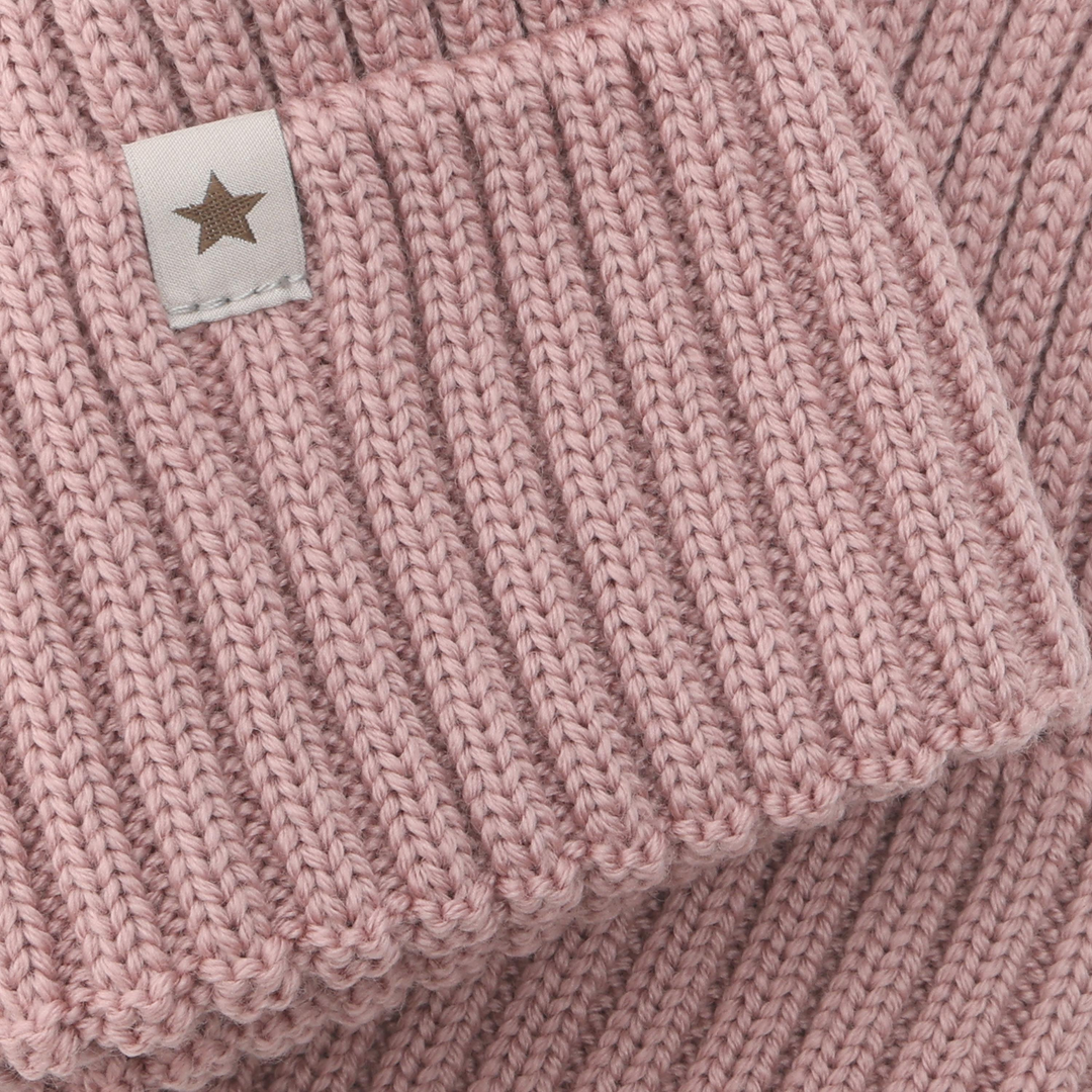 HUTTEliHUT | Beanie Wool Knit - Woodrose