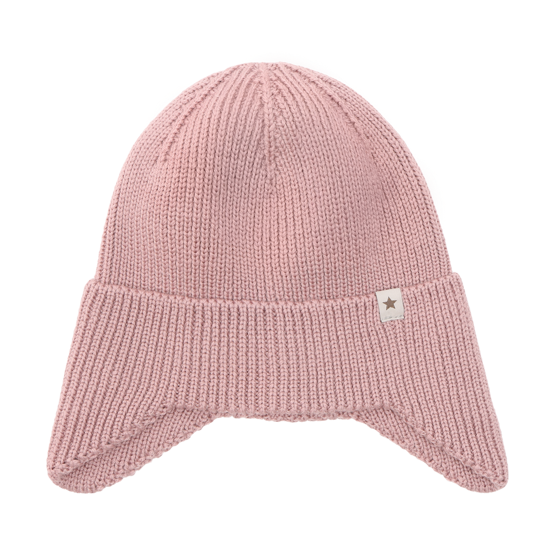 HUTTEliHUT | Hat Wool Knit Windstop - Woodrose