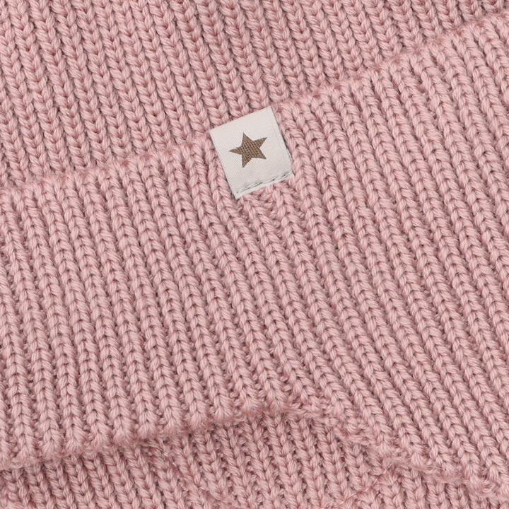 HUTTEliHUT | Hat Wool Knit Windstop - Woodrose