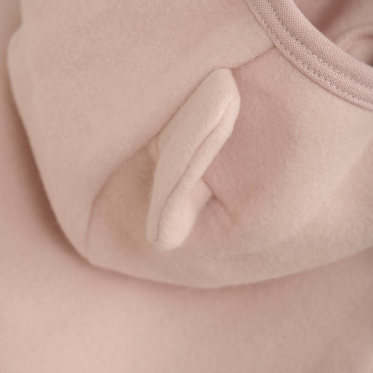 HUTTELiHUT Jacket Ears Cotton Fleece - Mahogany Rose