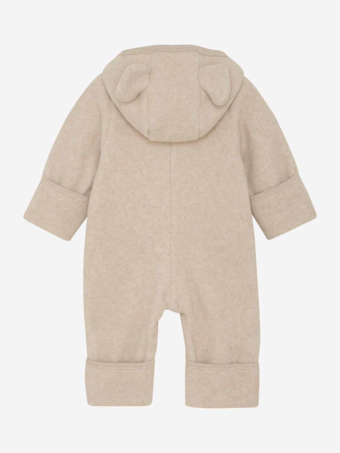 HUTTELiHUT Pram Suit Ears Cot. Fleece - Camel Melange