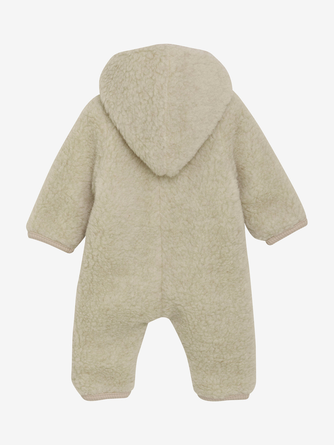 HUTTEliHUT | Ulldress Teddy med fôr - Cement