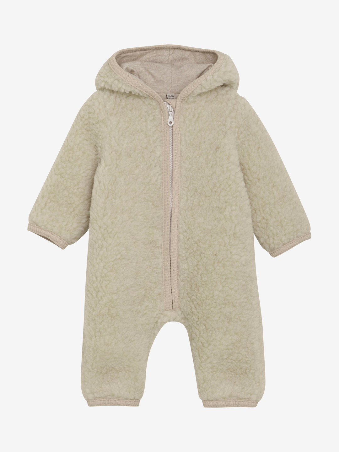 HUTTEliHUT | Ulldress Teddy med fôr - Cement