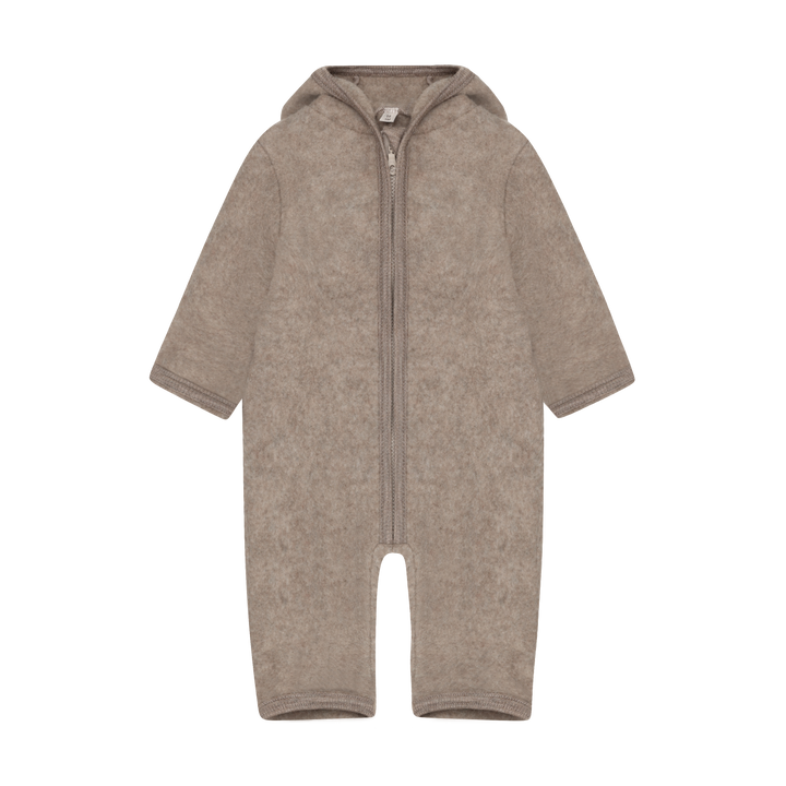 HUTTEliHUT | Ullfleece Dress med ører - Savannah Melange
