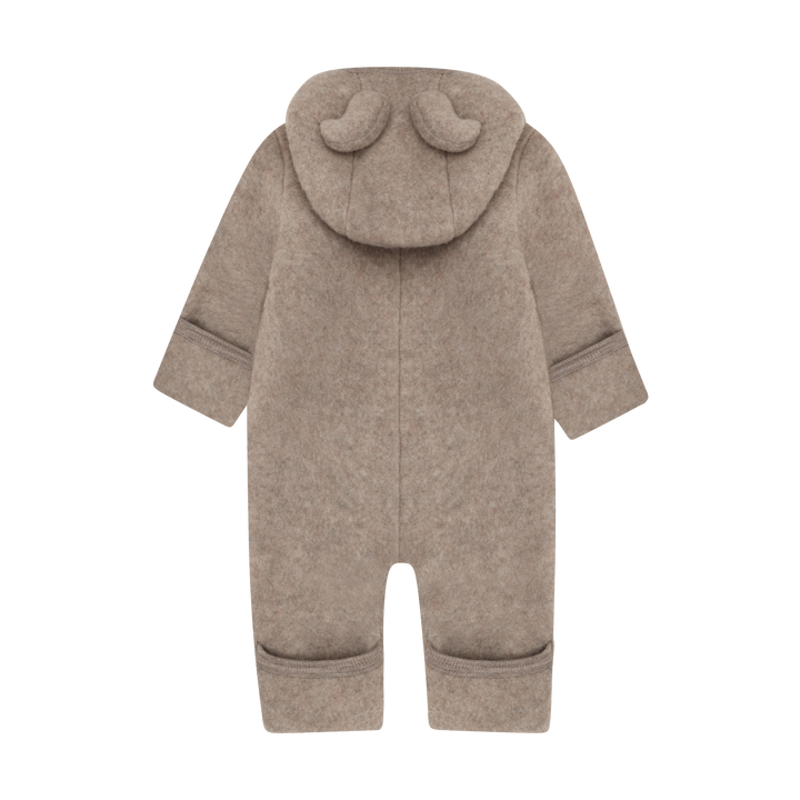 HUTTEliHUT | Ullfleece Dress med ører - Savannah Melange
