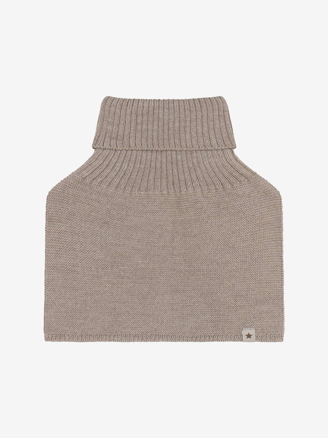 HUTTEliHUT | Hals i Merinoull - Camel Melange