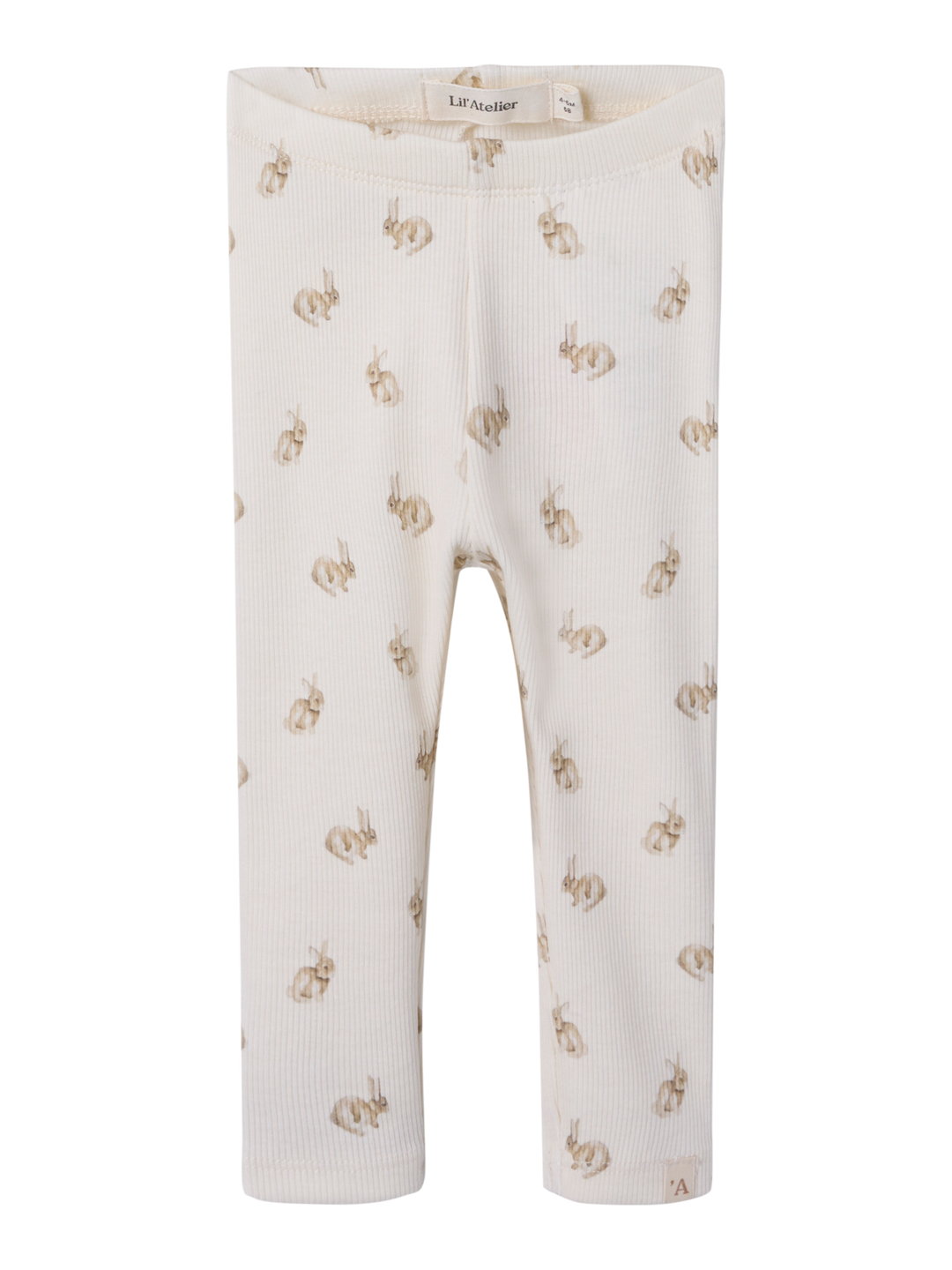 Lil' Atelier BABY LAVO EMO SLIM LEGGING - Turtledove Rabbit