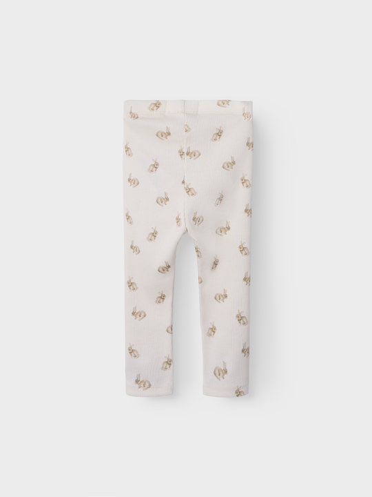 Lil' Atelier BABY LAVO EMO SLIM LEGGING - Turtledove Rabbit