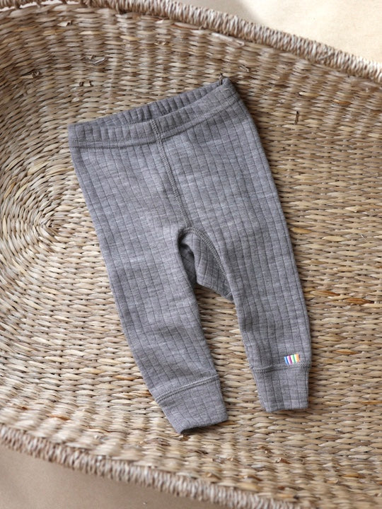 Joha Ull | Leggings Ribb - Sesame Melange - Torgunns Barneklær AS