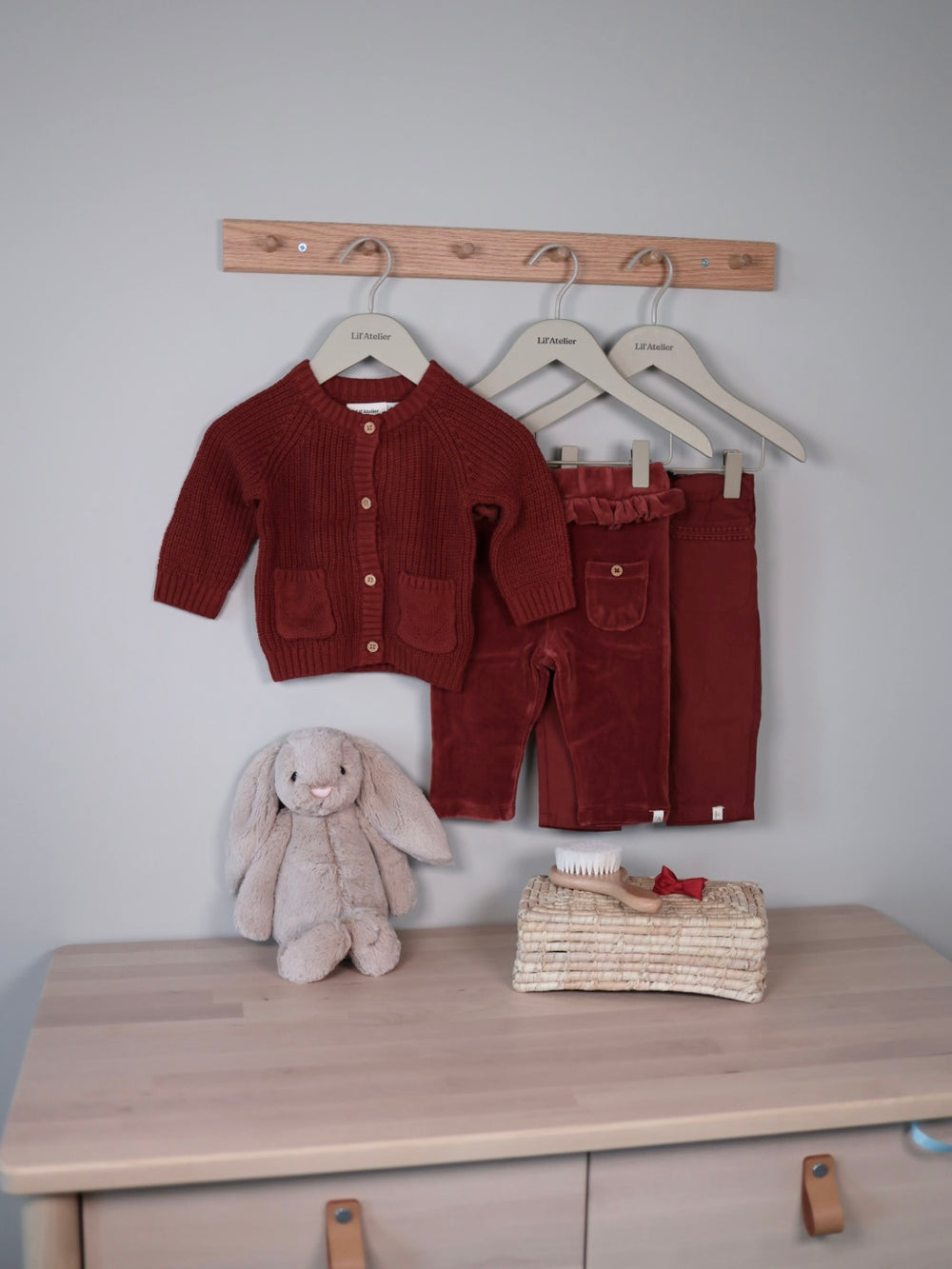 Lil' Atelier Baby SAGA PANT - Spiced Apple