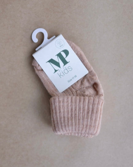 mp Denmark Ull | Ribb Sokk - Camel Melange