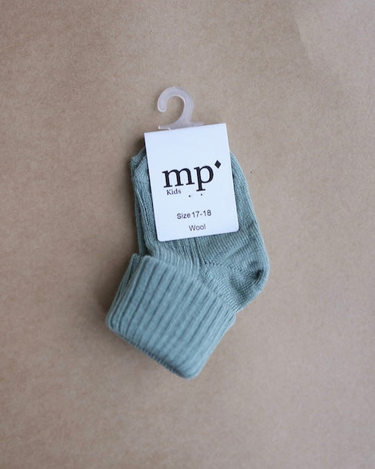 mp Denmark Ull | Ribb Sokk - Lily Pad
