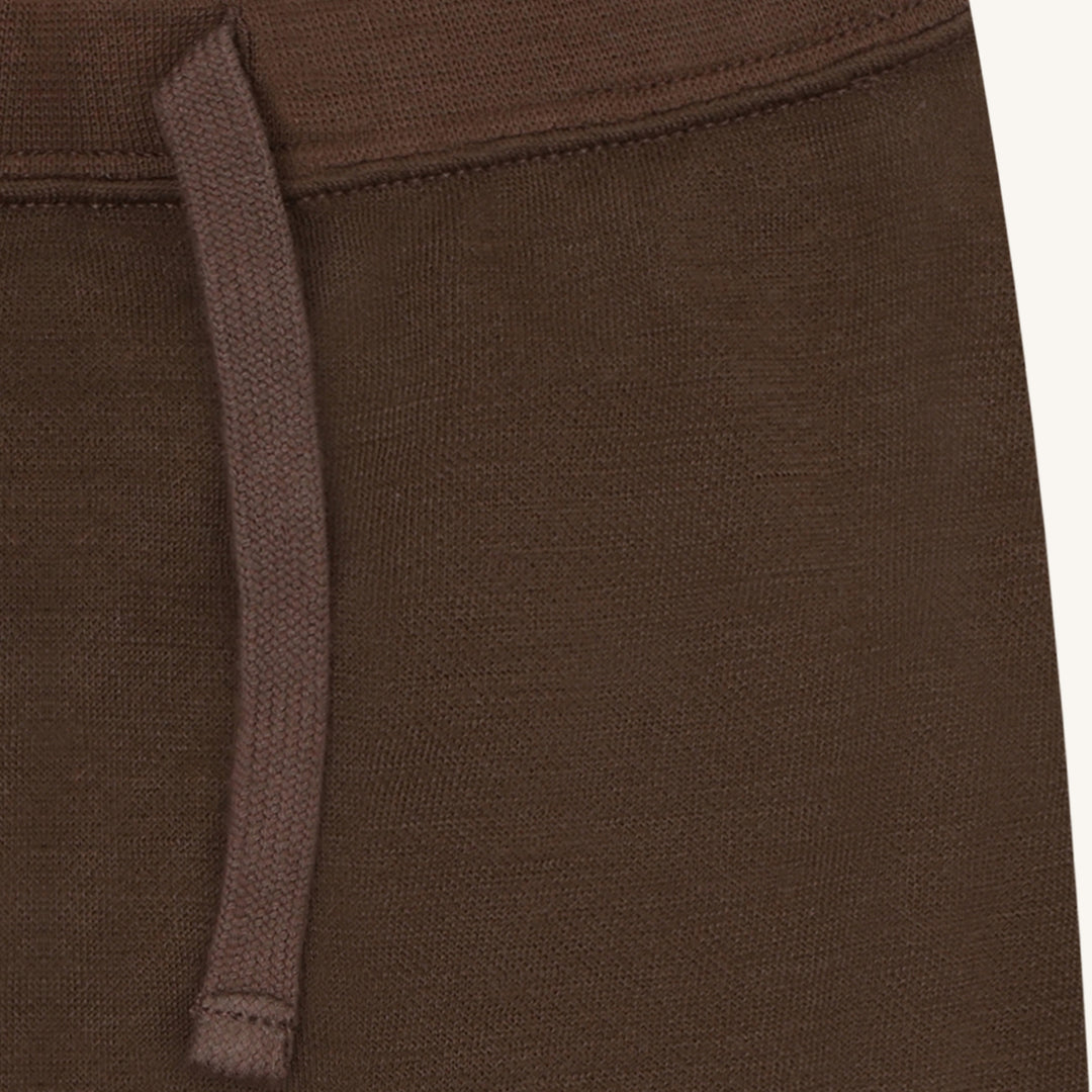 Hust &amp; Claire | Gaby Ull/Bambus Babybukse – Chocolate