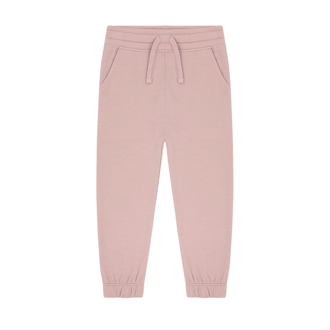 Hust &amp; Claire | Galon Ull/Bambus Joggebukse - Dusty Rose