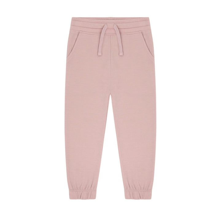Hust &amp; Claire | Galon Ull/Bambus Joggebukse - Dusty Rose