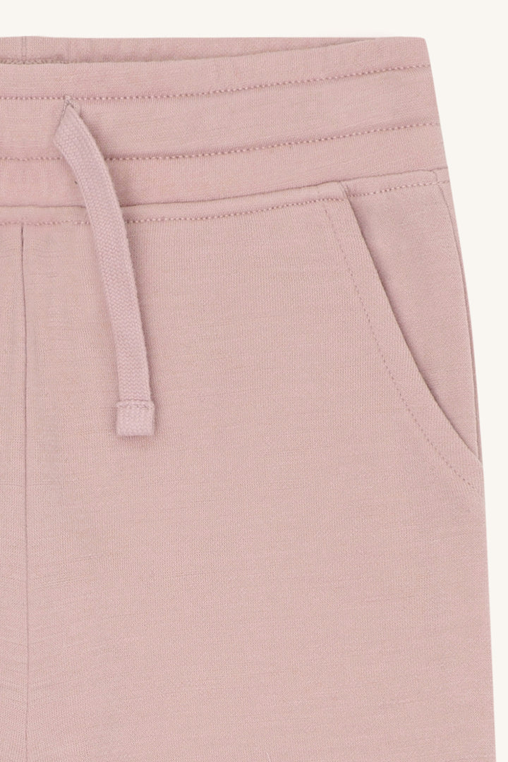 Hust &amp; Claire | Galon Ull/Bambus Joggebukse - Dusty Rose