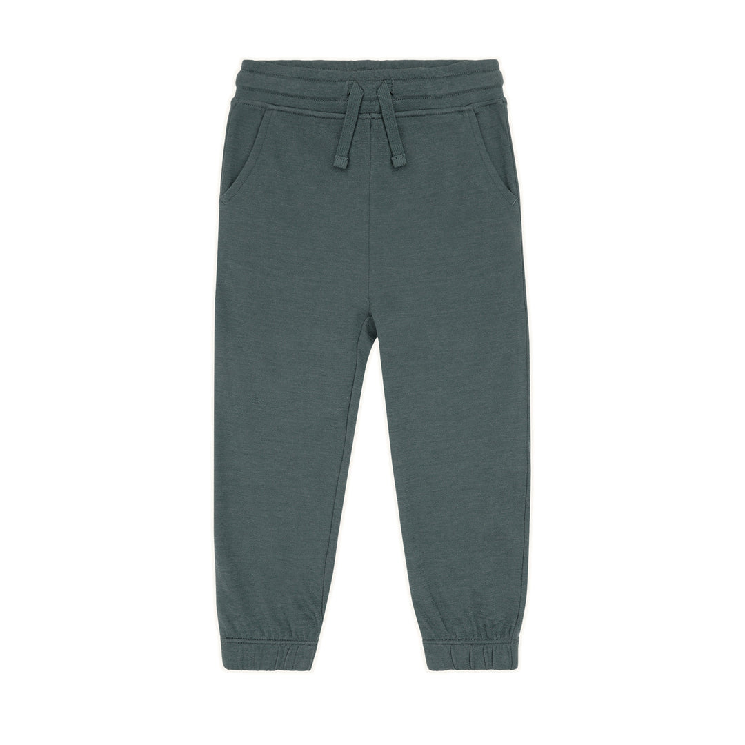 Hust &amp; Claire | Galon Ull/Bambus Joggebukse - Balsam Green