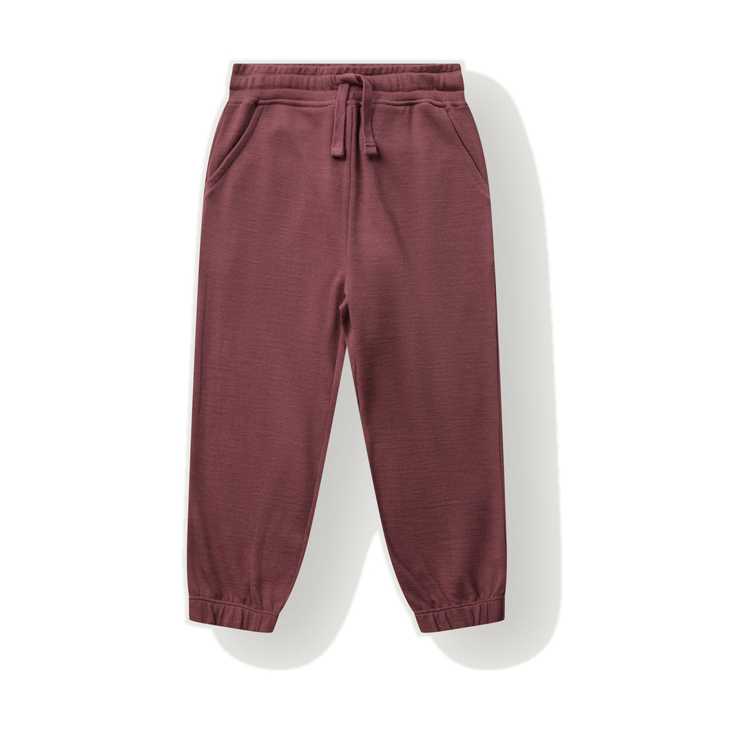 Hust &amp; Claire | Galon Ull/Bambus Joggebukse - Old Rose