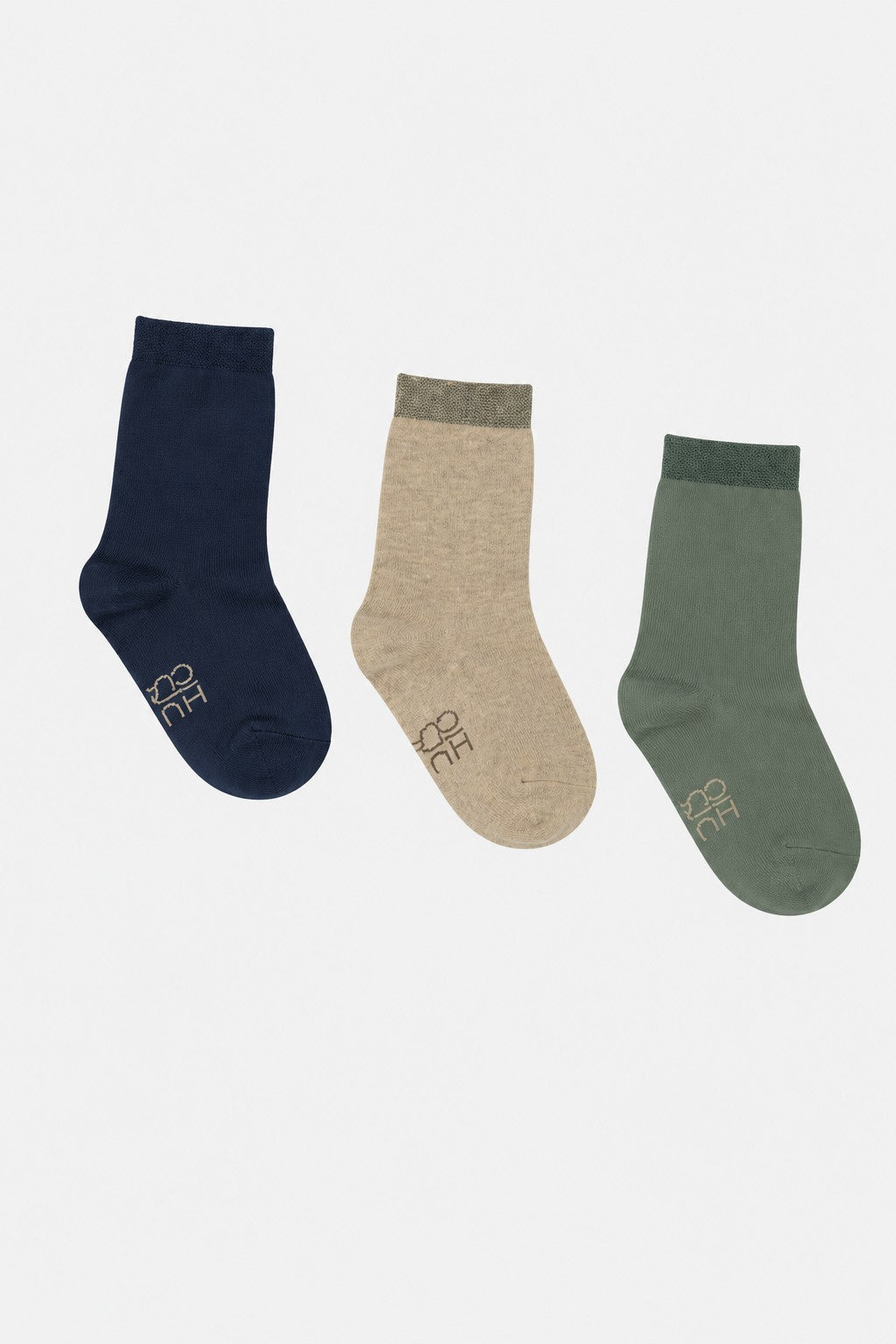 Hust &amp; Claire | Foty 3-pack ull- og bambussokker – Blues