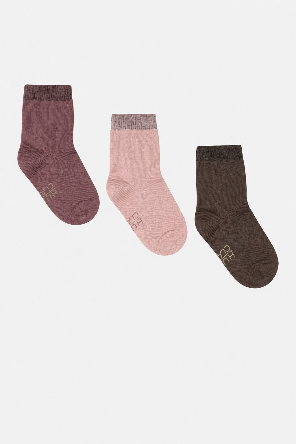 Hust &amp; Claire | Foty 3-pack ull- og bambussokker – Old Rose