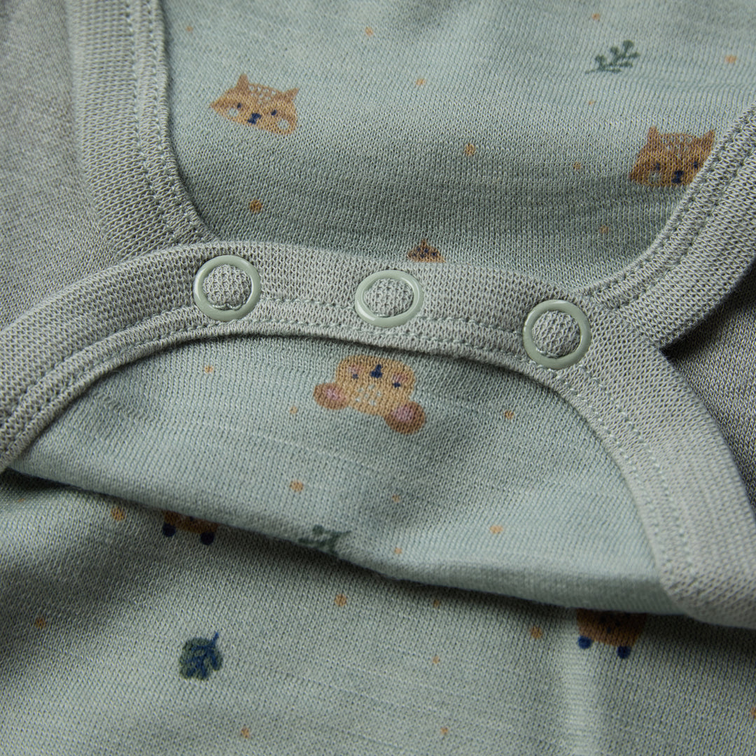 Hust &amp; Claire | Baloo Forest Ull/Bambus Body – Slate Green