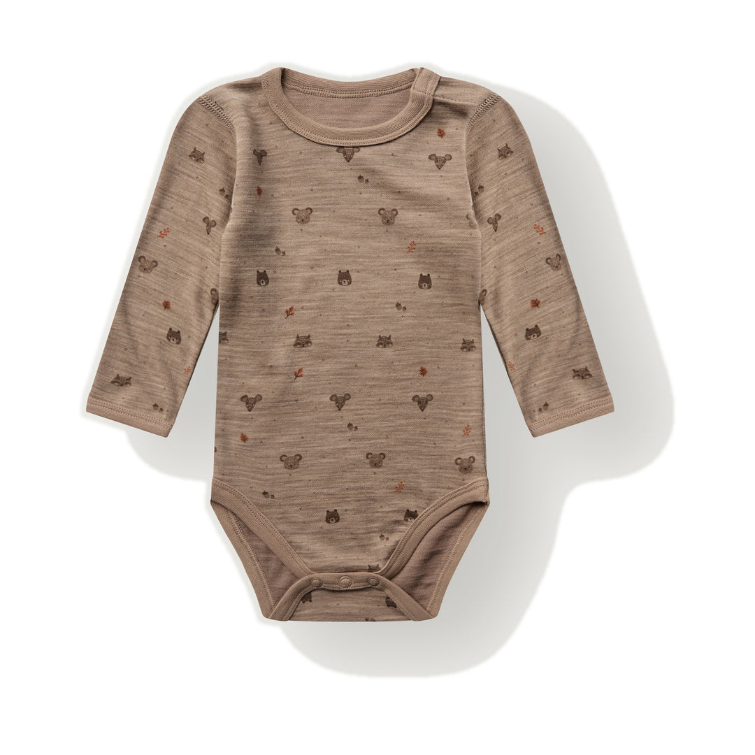 Hust &amp; Claire | Baloo Forest Ull/Bambus Body – Biscuit