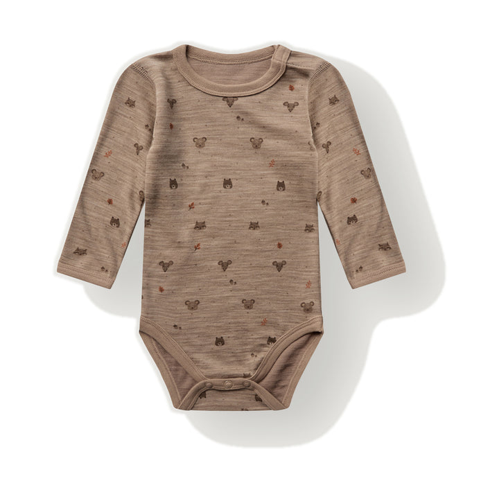 Hust &amp; Claire | Baloo Forest Ull/Bambus Body – Biscuit