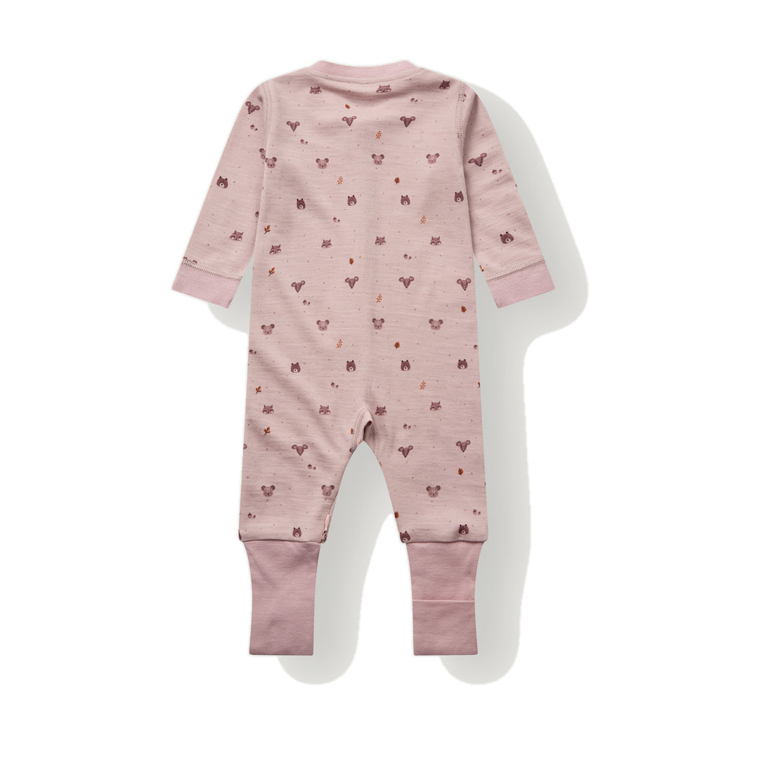 Hust &amp; Claire | Manu Forest Ull/Bambus Pysj – Dusty Rose