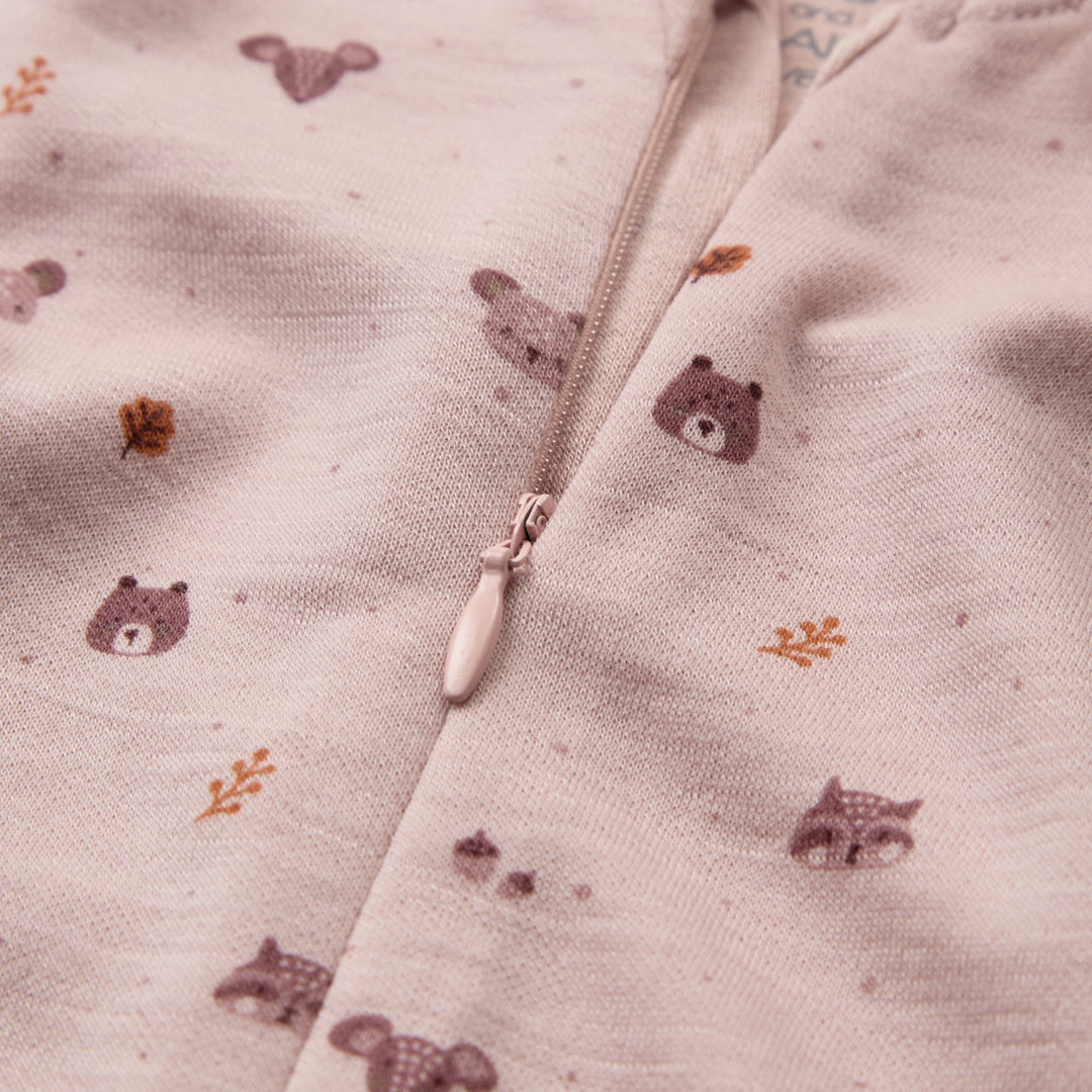 Hust &amp; Claire | Manu Forest Ull/Bambus Pysj – Dusty Rose