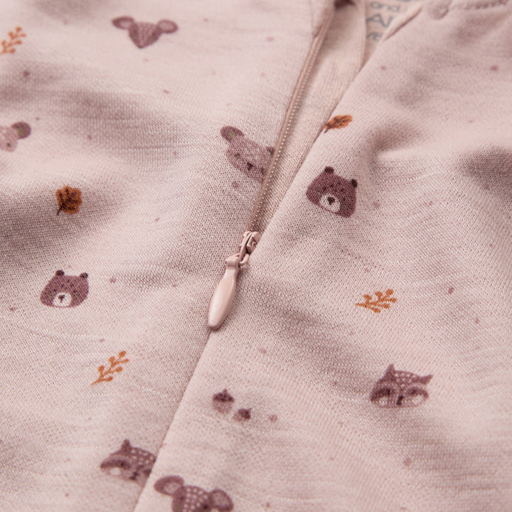 Hust &amp; Claire | Manu Forest Ull/Bambus Pysj – Dusty Rose