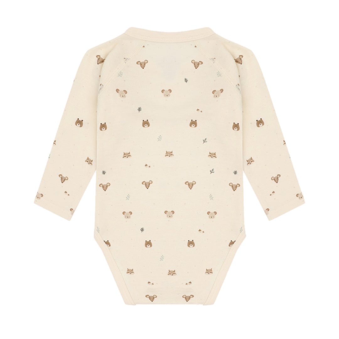 Hust &amp; Claire | Baloo Omslagsbody Ull/Bambus – Offwhite
