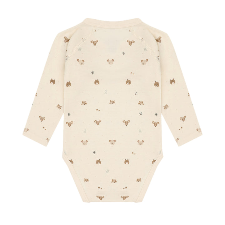 Hust &amp; Claire | Baloo Omslagsbody Ull/Bambus – Offwhite
