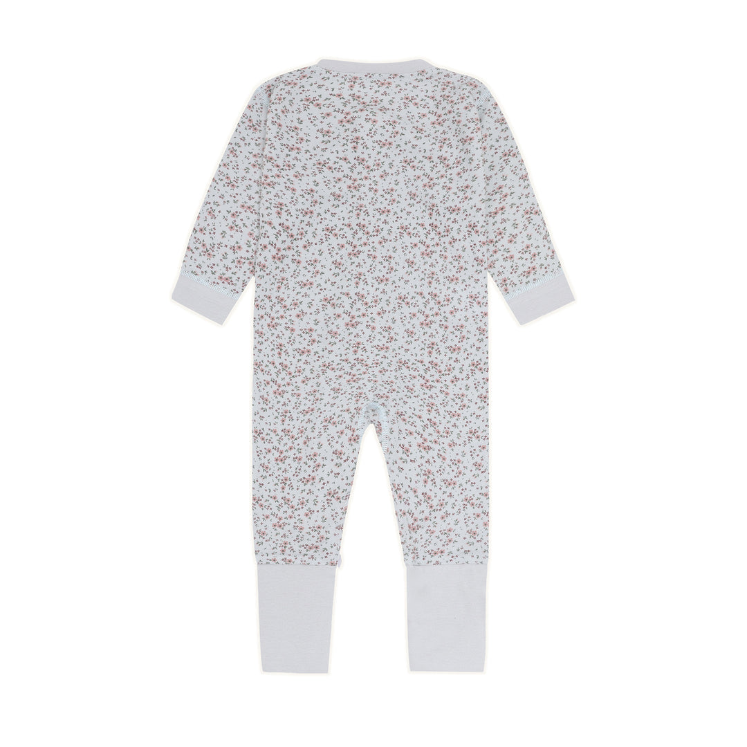 Hust &amp; Claire | Manu Zip Tiny Pyjamas Ull/Bambus – A Bit Blue