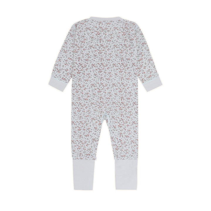 Hust &amp; Claire | Manu Zip Tiny Pyjamas Ull/Bambus – A Bit Blue