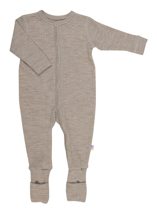 JOHA Ull | Heldress m/Tryllefot - Sesame Melange - Torgunns Barneklær AS