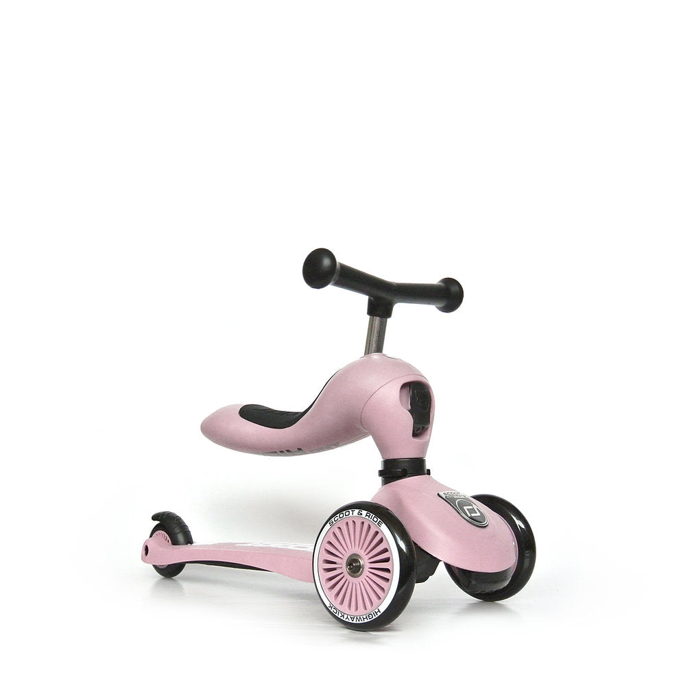 SCOOT AND RIDE | Sparkesykkel Highwaykick 1 - Rose