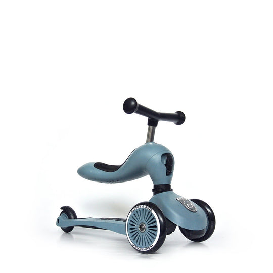 SCOOT AND RIDE | Sparkesykkel Highwaykick 1 - Steel